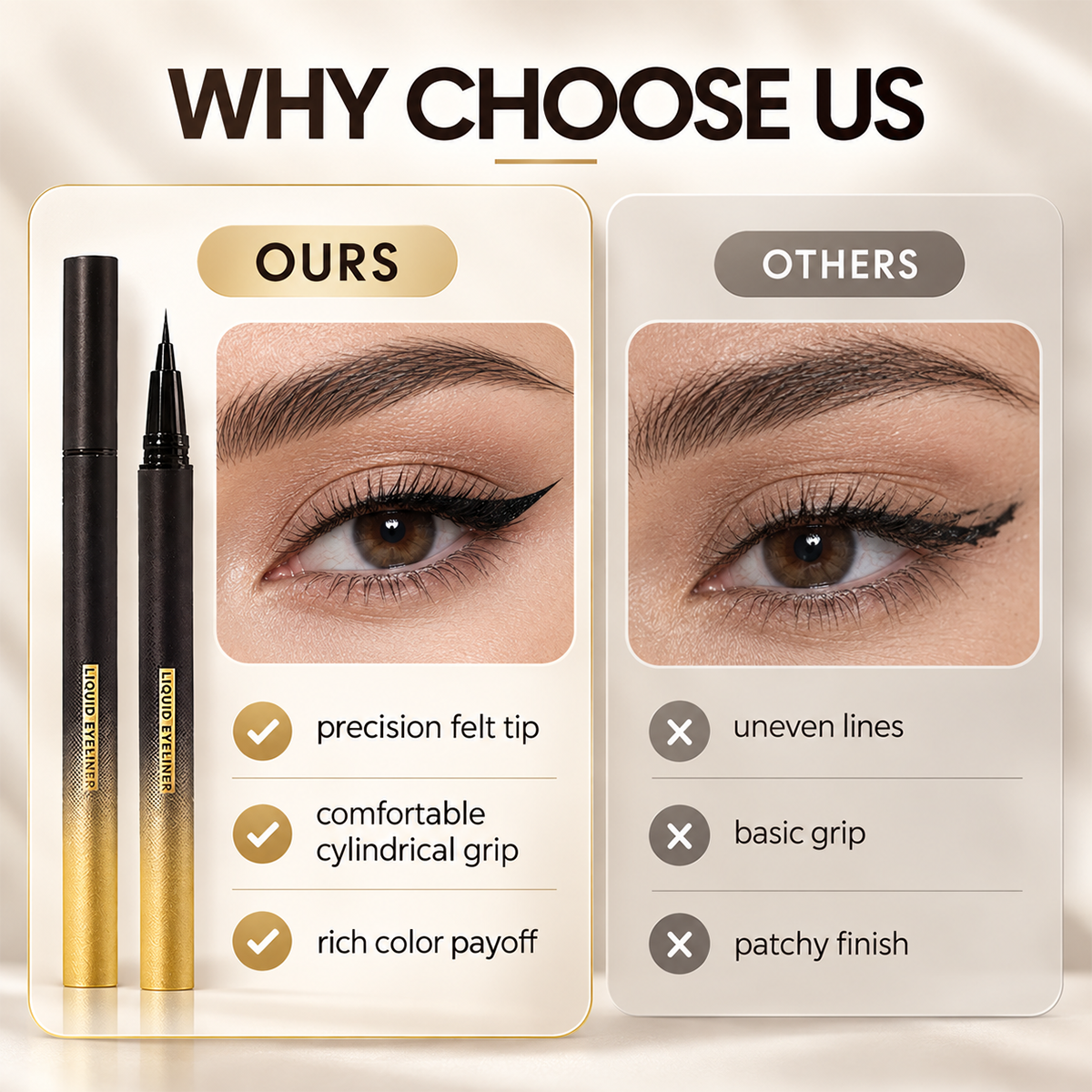 Waterproof Liquid Eyeliner Pen